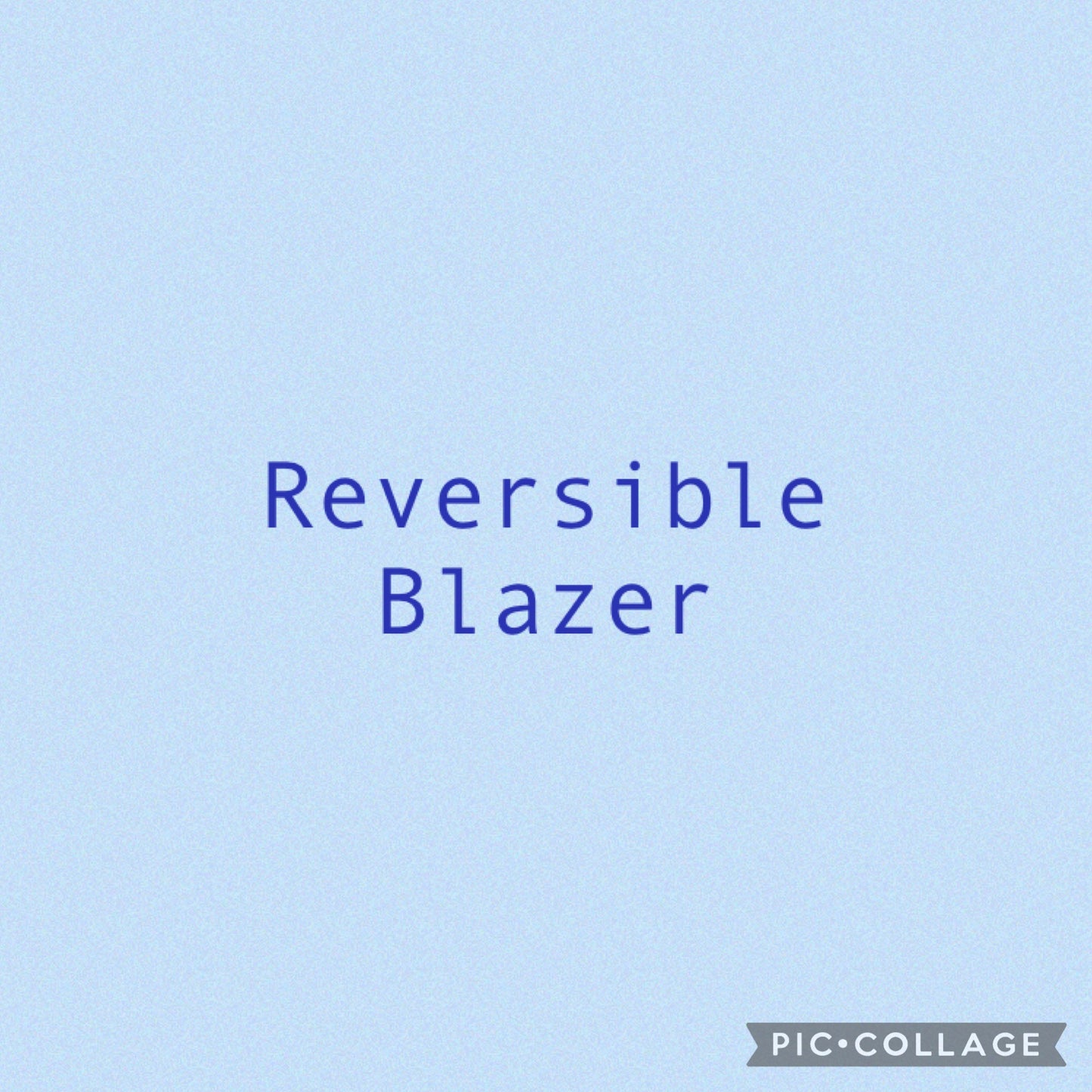 PRE-ORDER Zeta Amice Reversible Blazer