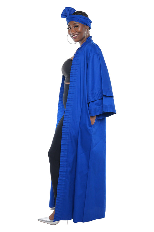 Blue Long Kimono | Duster | Robe | One Size