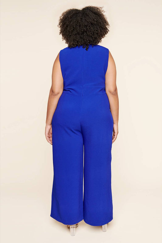 Klara Wide Leg Jumpsuit Curve