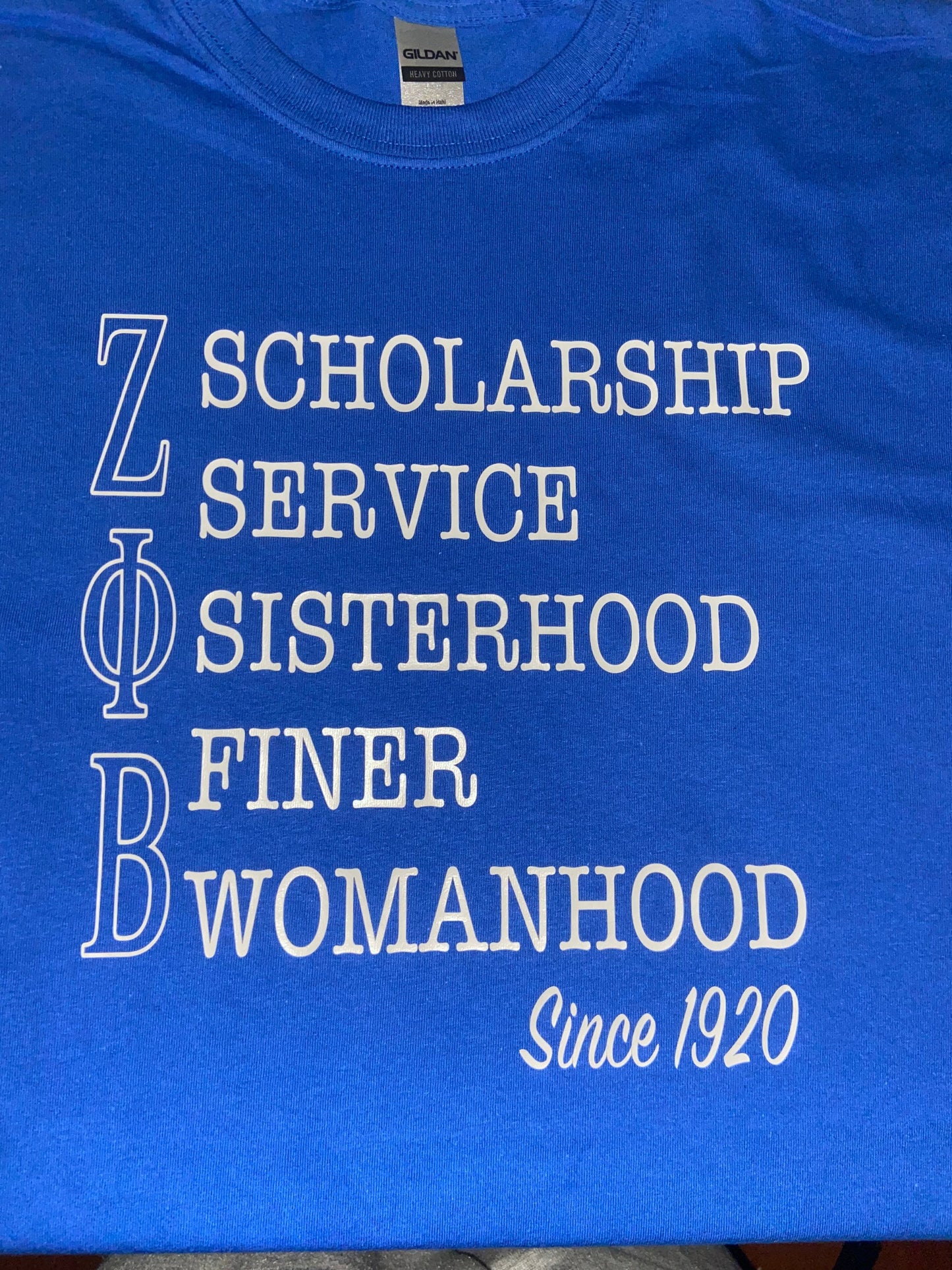 Zeta Phi Beta Founding Principles Unisex T-Shirt