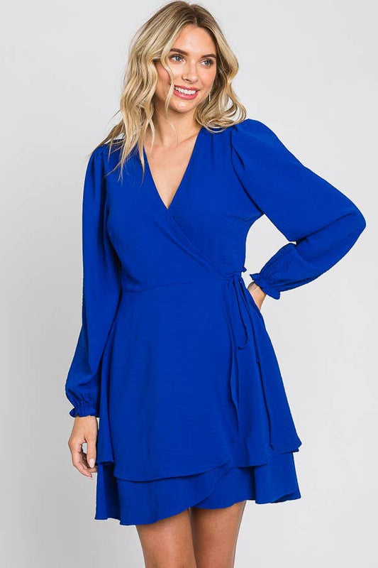 Short Wrap Dress