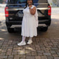 (White) The Finer Woman Dress Set (PRE-ORDER)