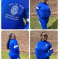 PRE-ORDER Zeta Phi Beta Track Jacket (royal blue-ONLY)