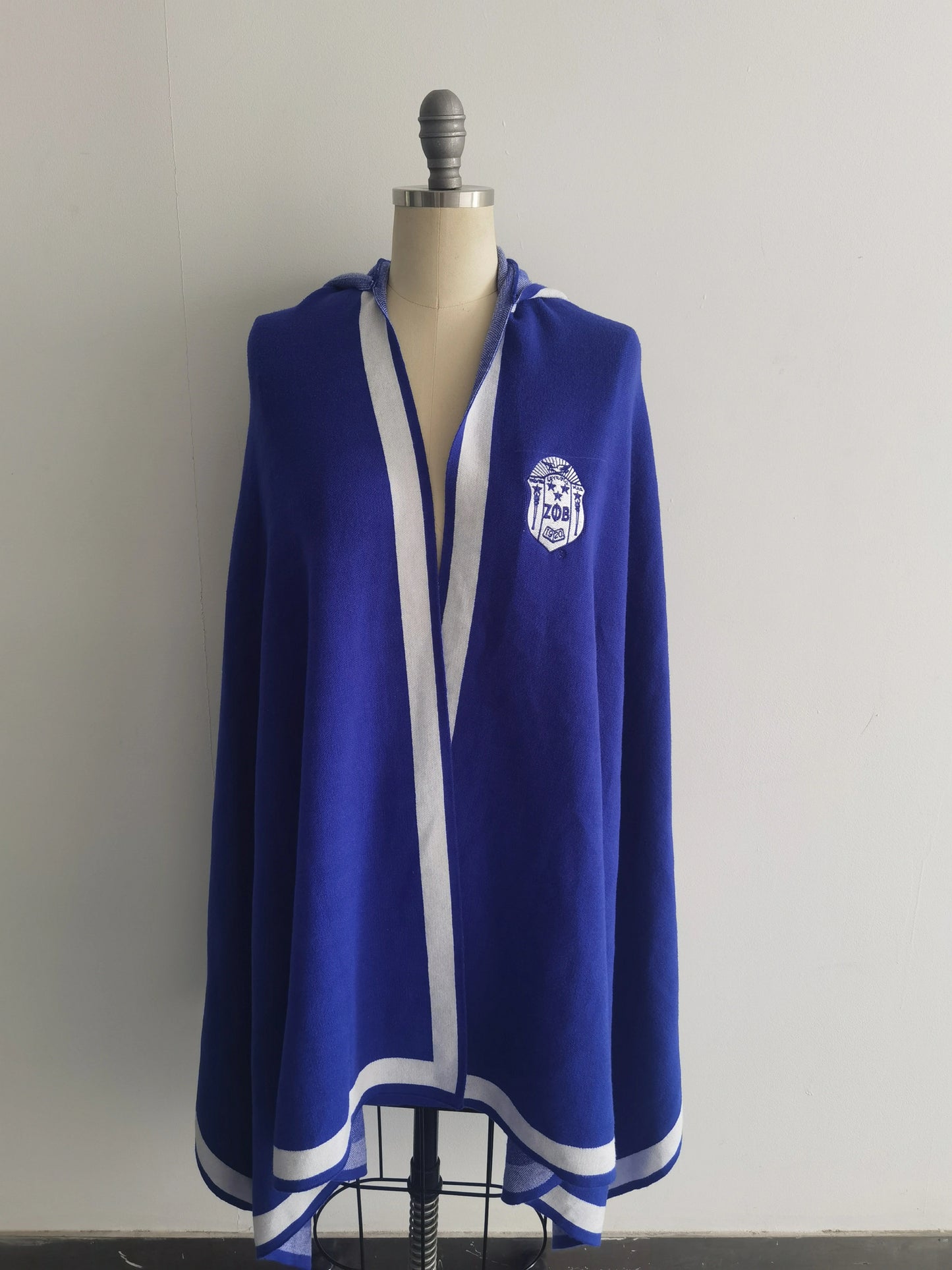 PRE-ORDER: ZΦΒ Royal Heritage Hooded Shawl