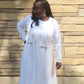 (White) The Finer Woman Dress Set (PRE-ORDER)