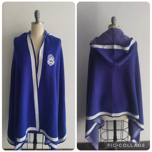 PRE-ORDER: ZΦΒ Royal Heritage Hooded Shawl