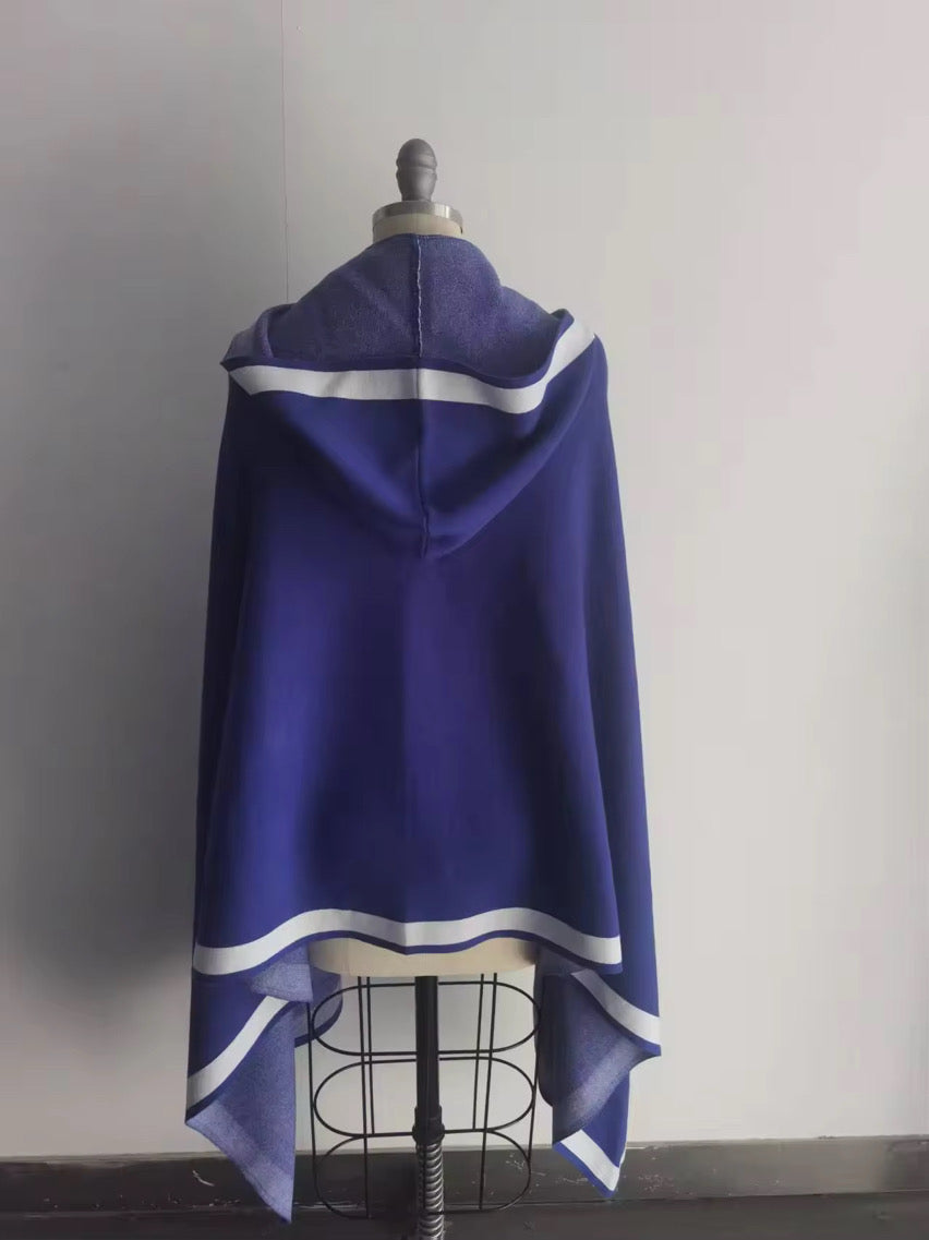 PRE-ORDER: ZΦΒ Royal Heritage Hooded Shawl