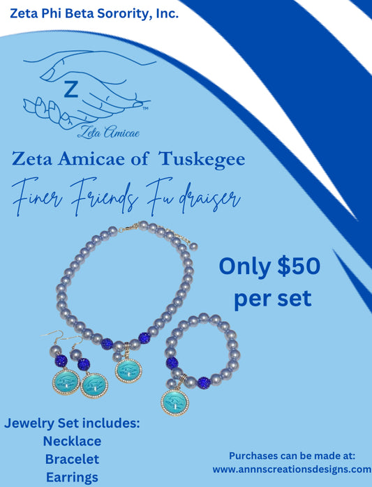 Zeta Amicae Jewelry Set