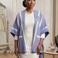PRE-ORDER ΖΦΒ Signature Stripe Ruana
