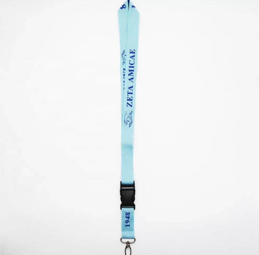 Zeta Amicae Woven Lanyard