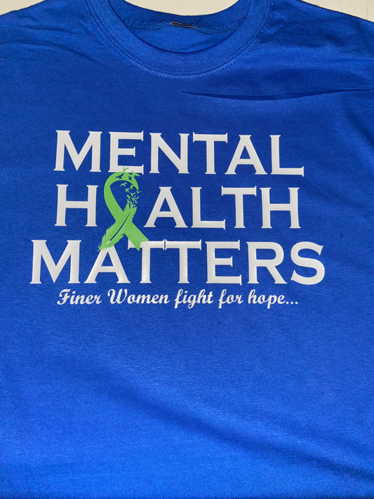 Zeta Phi Beta Mental Health Matters Awareness Shirt (unisex)