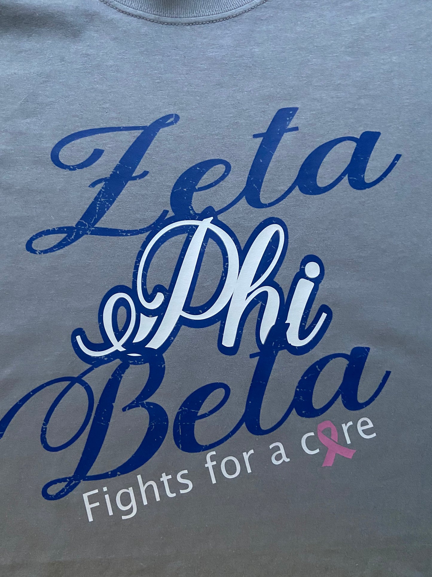 Zeta Phi Beta Breast Cancer Awareness Shirt (unisex)