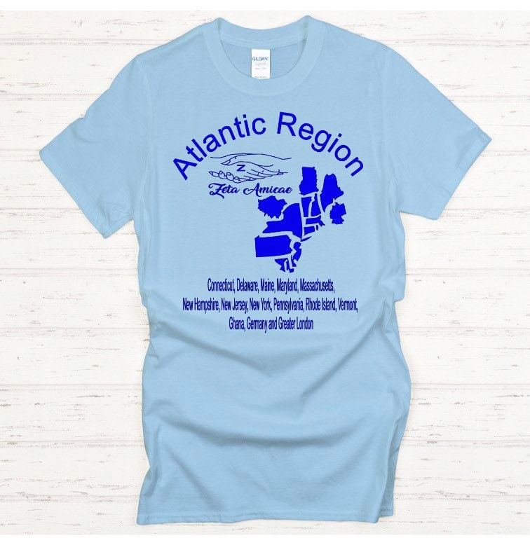 Zeta Amicae NJ/Atlantic Region Shirt Set