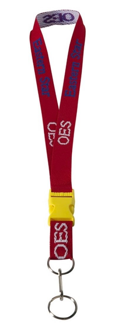 OES Woven Lanyard